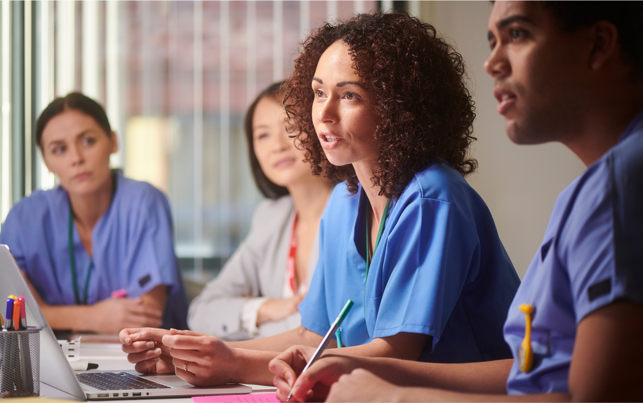 Nurses and Healthcare Professionals Learning