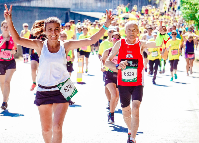 Marathon Runners Fundraising