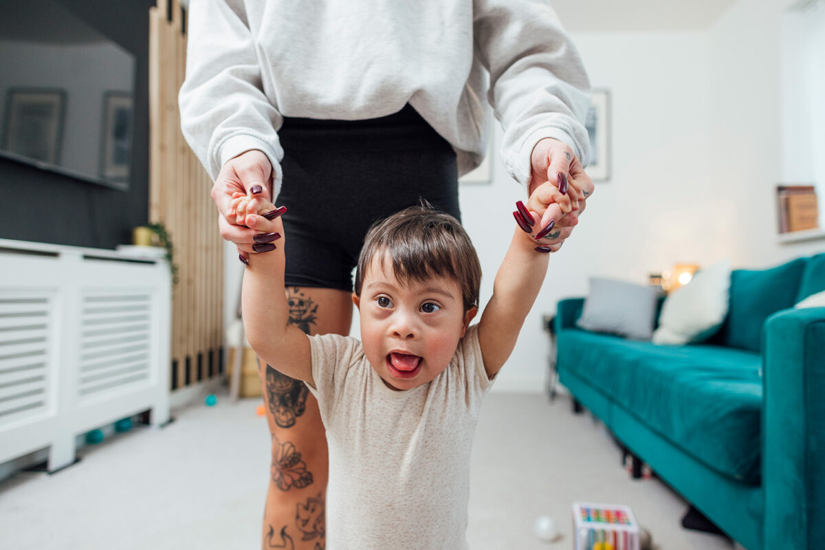 Walking Child Patient