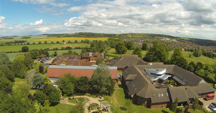 Keech Hospice Ariel View