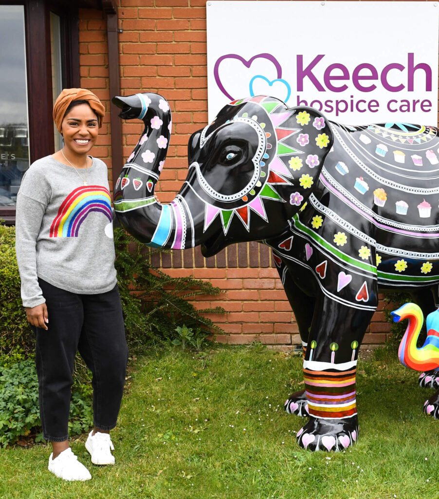 Nadiya with Mandala of Keech Hospice Big Trunk Trail