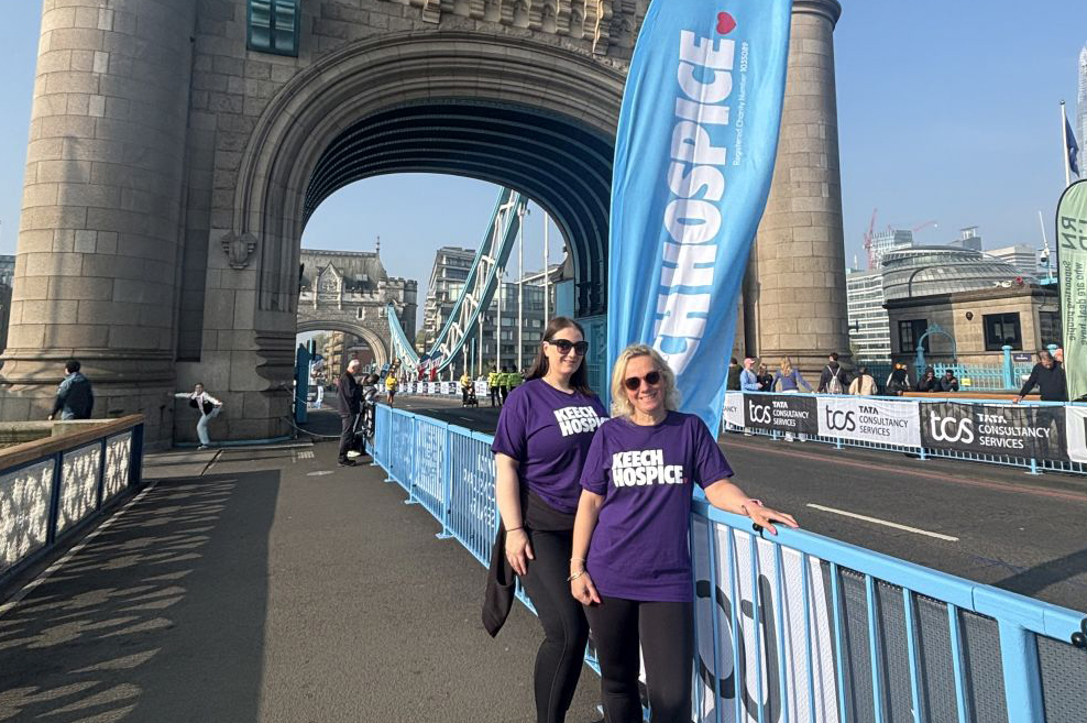 TCS London Marathon 2025 Fundraisers for Keech Hospice