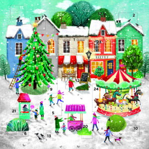 Advent Card Winter Fun