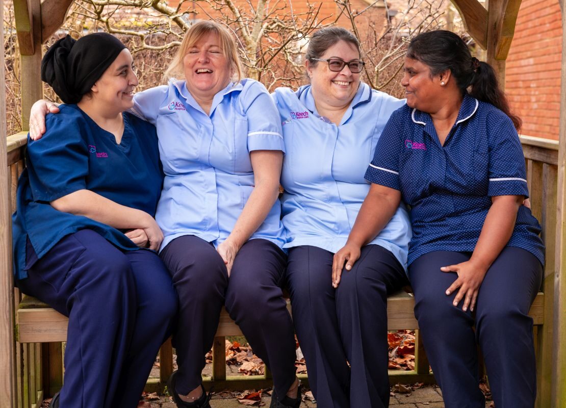 Keech Hospice Rebrand Photos Jan 2025 Old Logo 25 aspect ratio 405 292