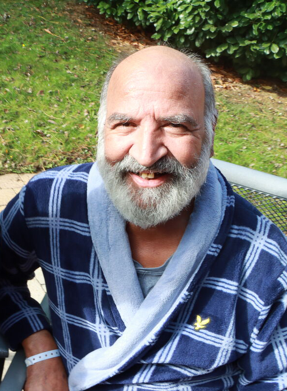 Dalbagh Singh, Keech Hospice AIPU Patient