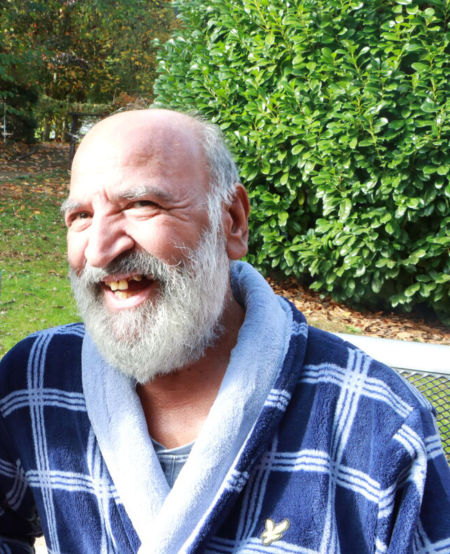 Dalbagh Singh, Keech Hospice AIPU Patient