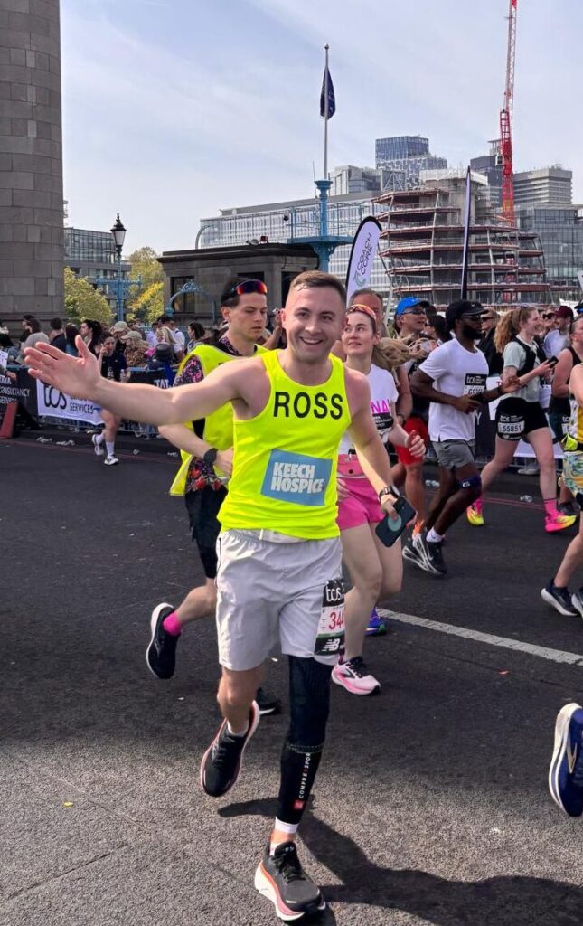 Ross London Marathon runner scaled aspect ratio 540 857