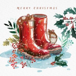 A cozy spot to snooze Keech Hospice Christmas Cards