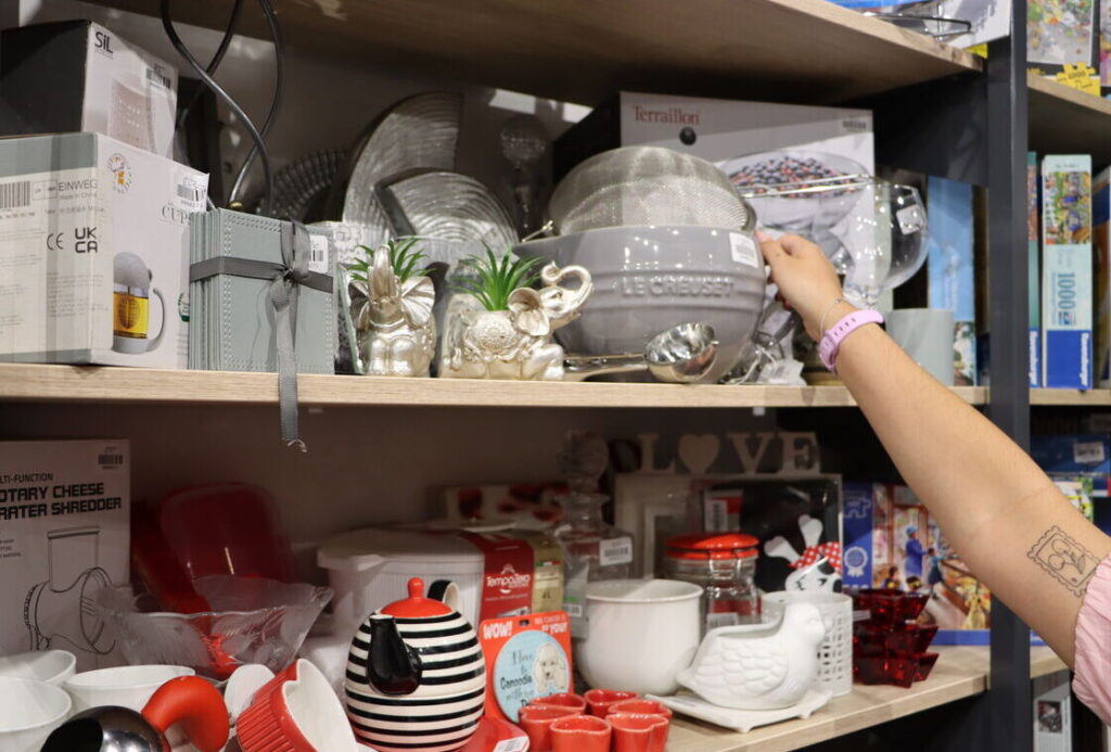 Keech Hospice charity shop goods aspect ratio 288 195