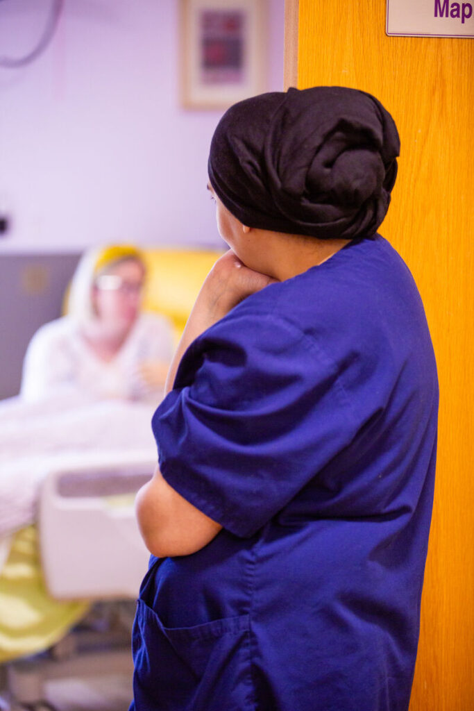 Keech Hospice nurse on in patient unit
