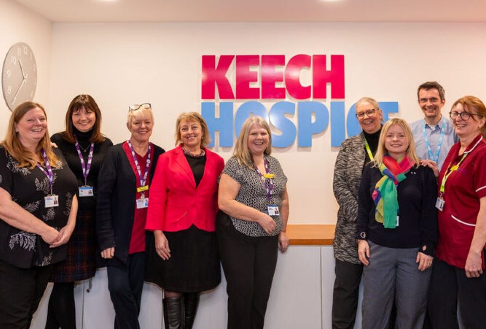 Keech Hospice senior leadership team aspect ratio 288 195