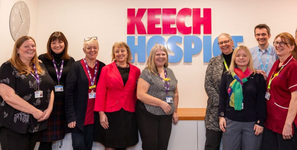 Keech Hospice senior leadership team aspect ratio 790 400