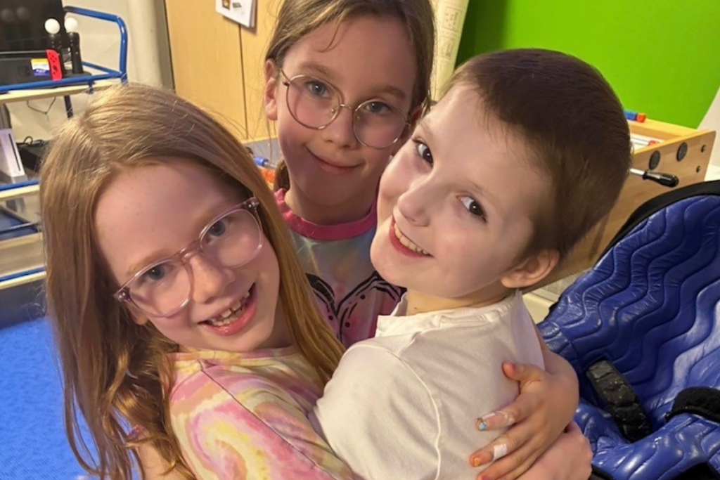 Laura and friends at Keech